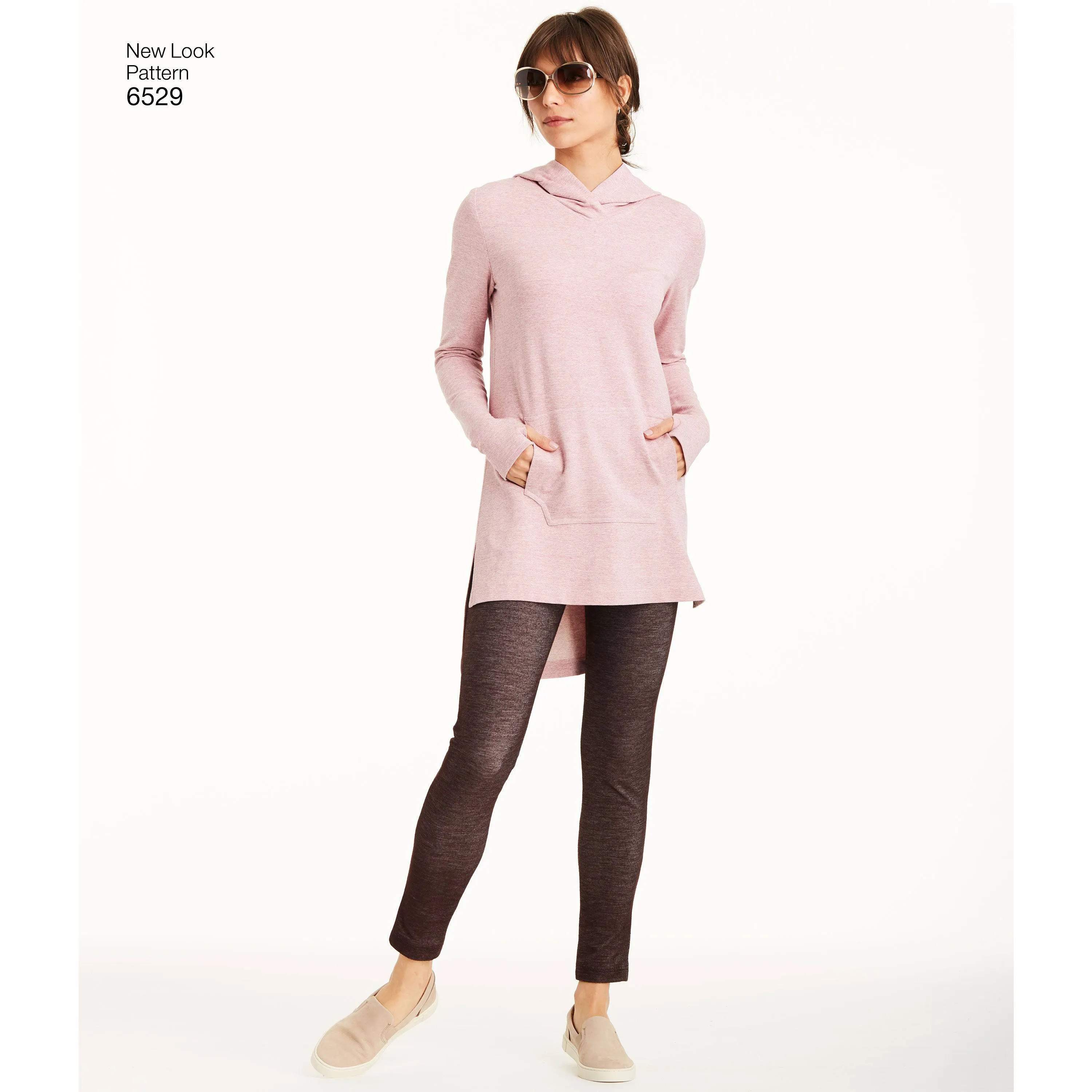 6529 New Look Pattern 6529 Women's Knit Tunics and Leggings