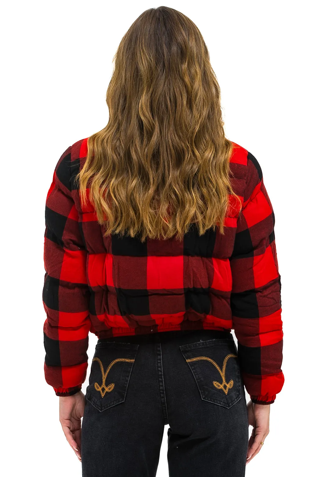 APRES PLAID PUFFER JACKET - BUFFALO PLAID