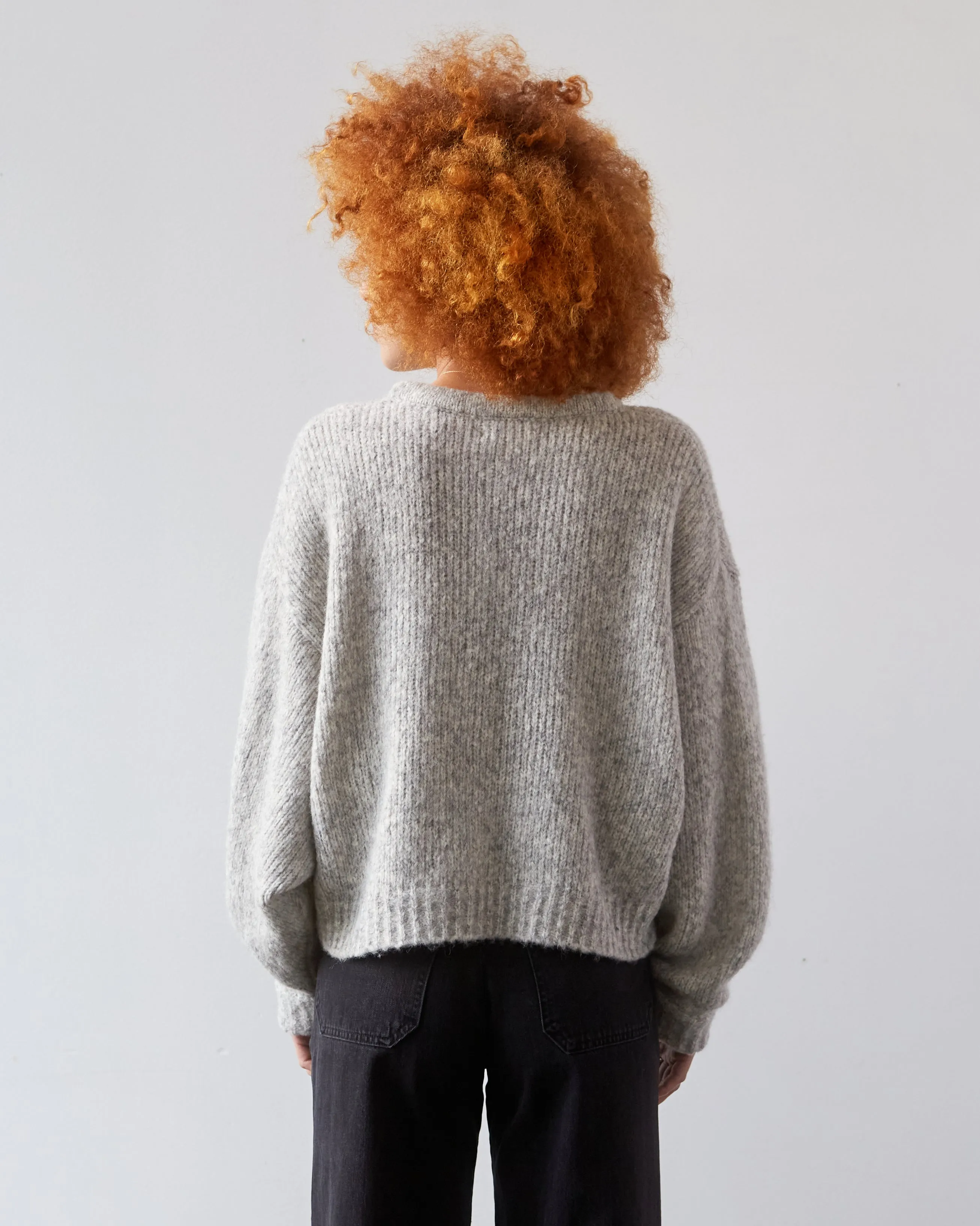 Atelier Delphine Balloon Sleeve Sweater, Watery Sky