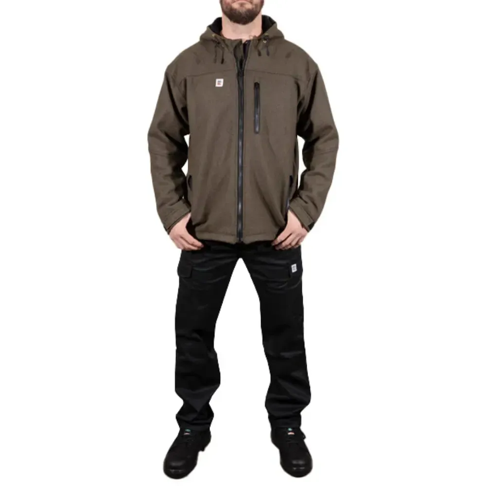 Big Bill® Fleece Lined Merino Wool Hooded  Jacket - JKTMER