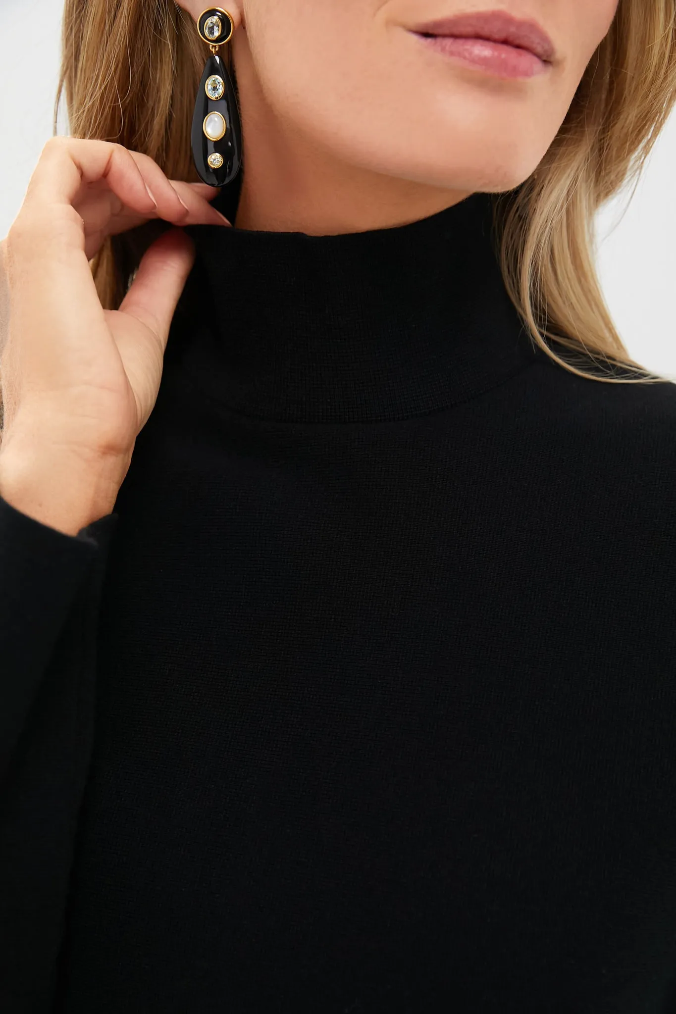 Black Knit Kimberly Sweater