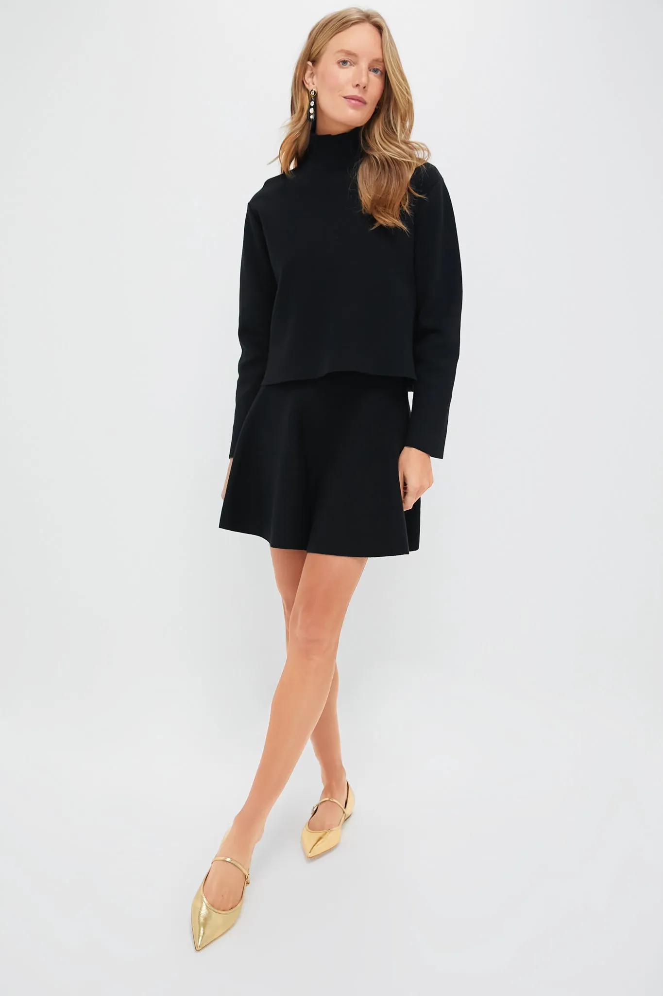 Black Knit Kimberly Sweater