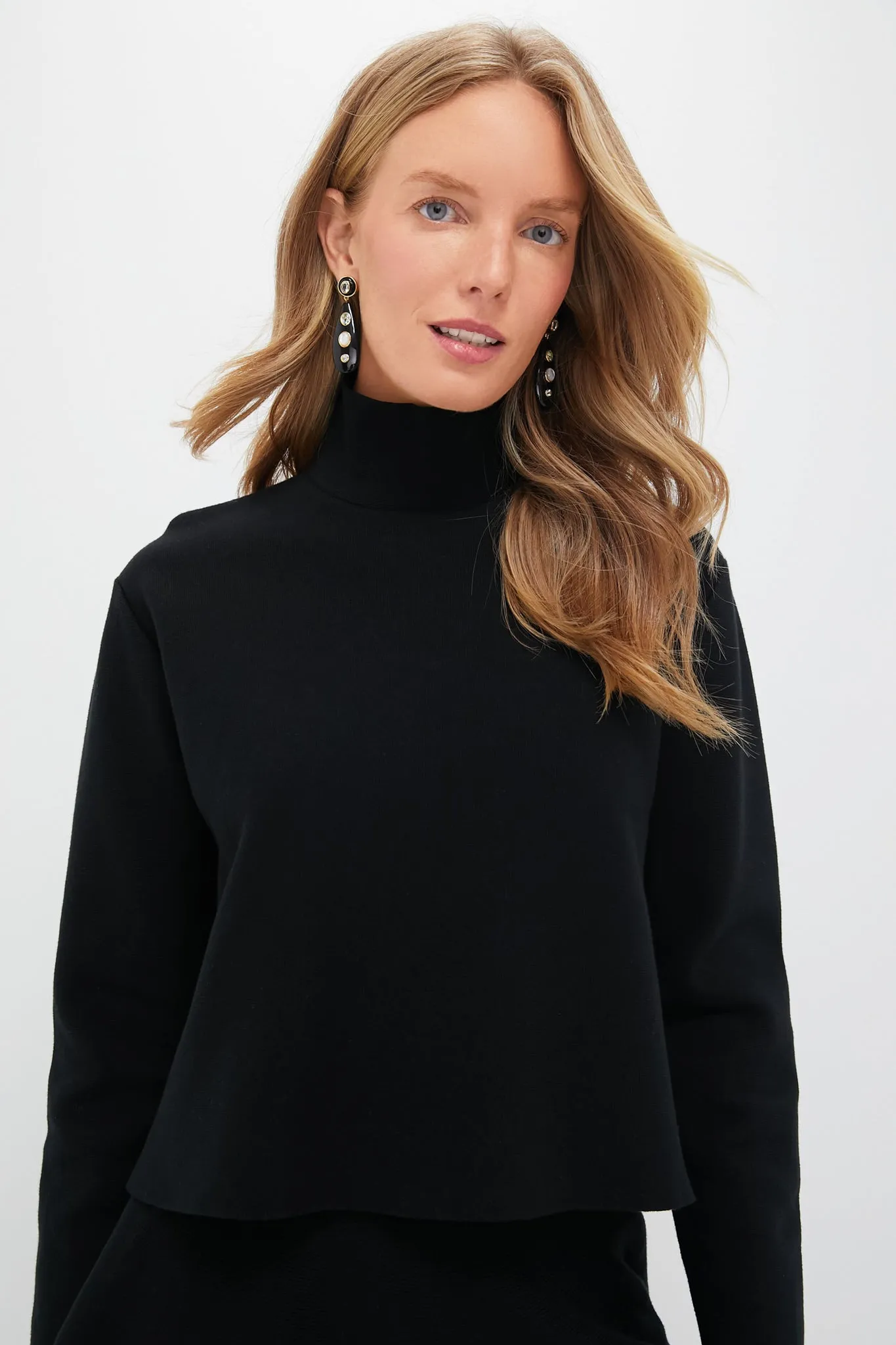 Black Knit Kimberly Sweater