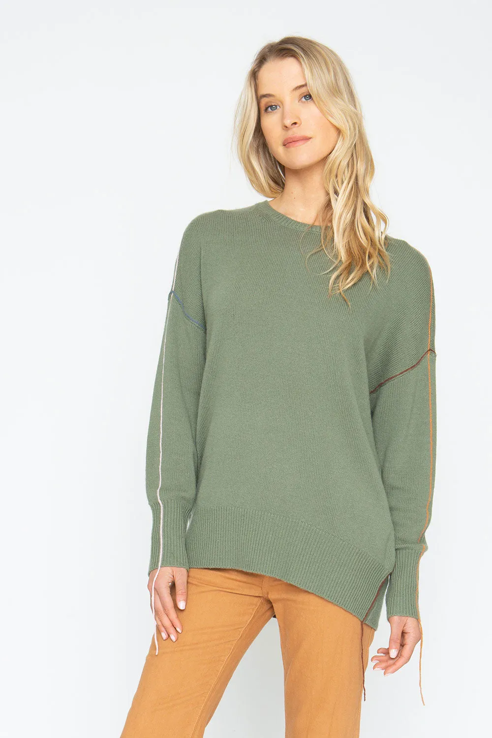 Bubble Sweater - Moss