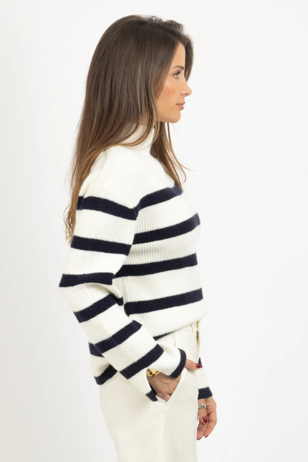 CLASSIQUE STRIPED SWEATER