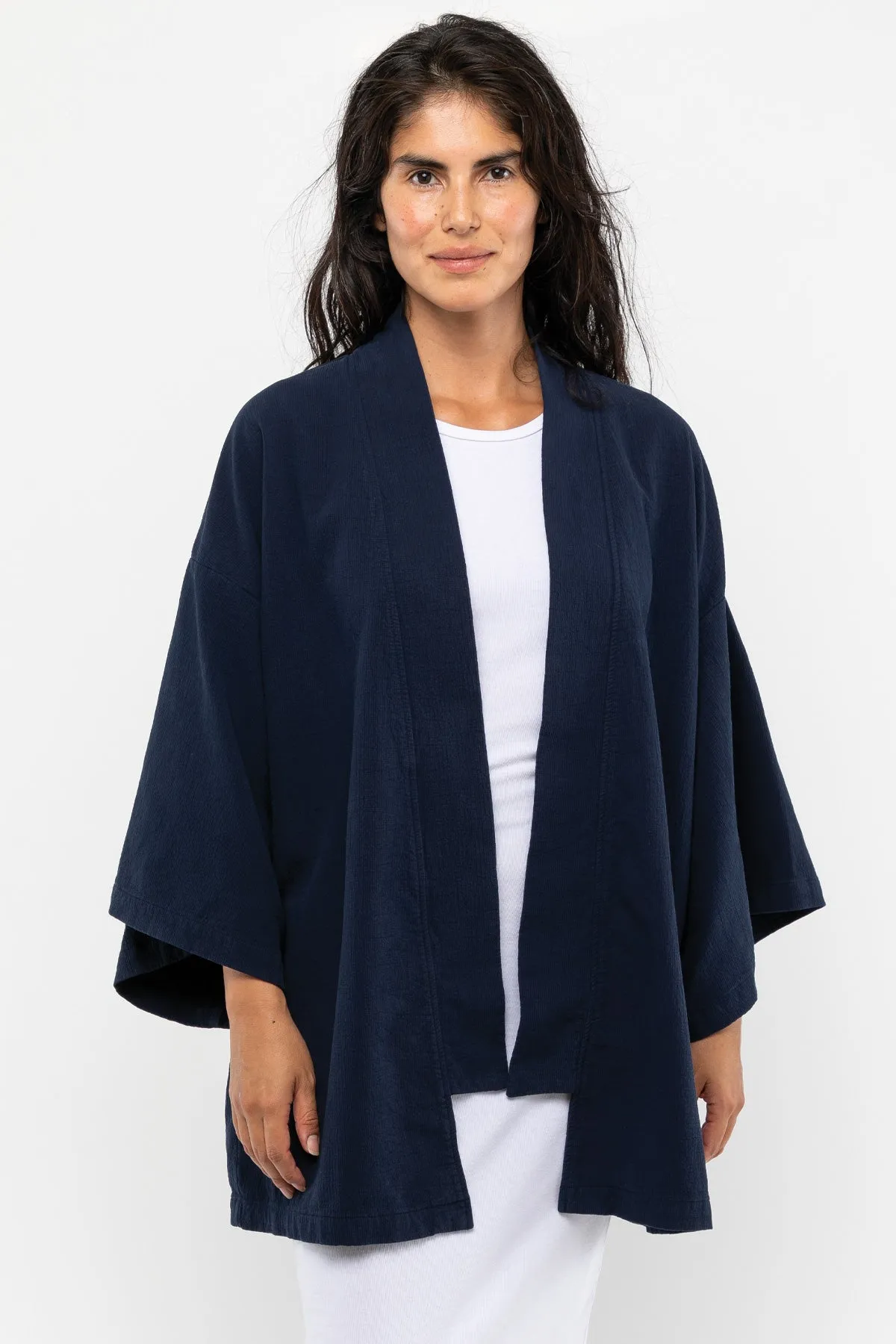 DCT01GD - Double Style Textile Mid Length Kimono