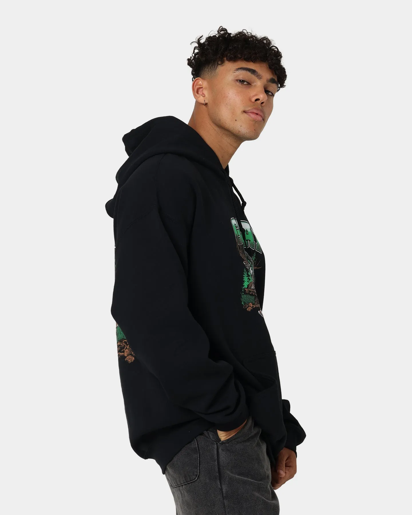 Goat Crew Buck Hunter Hoodie Black