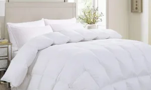 Grandeur Feather Down Comforter - King - Finery