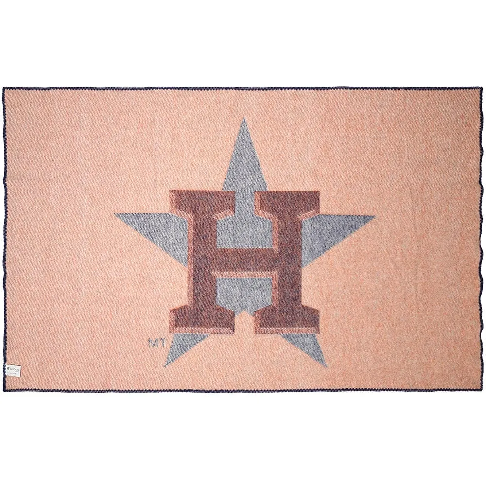 Houston Astros Wool Throw Blanket