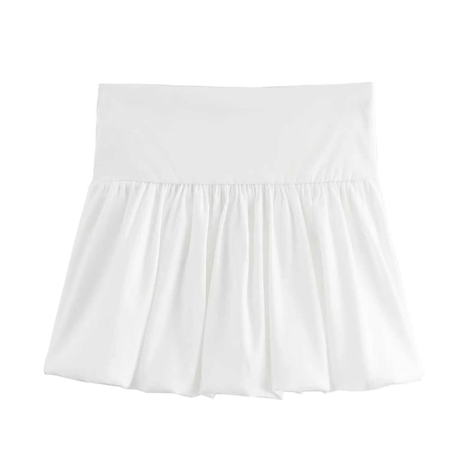 Lantern Mini Slim-fit Skirt