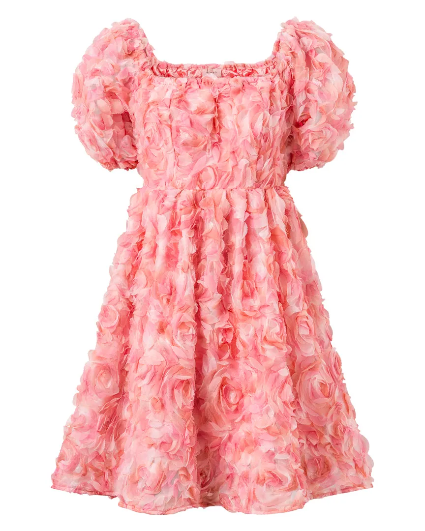 Leia Dress - Soft Pink