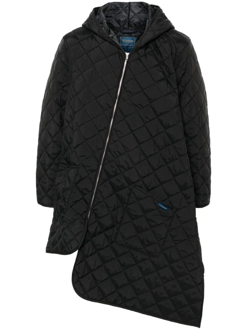 Long Zip Puffer Jacket