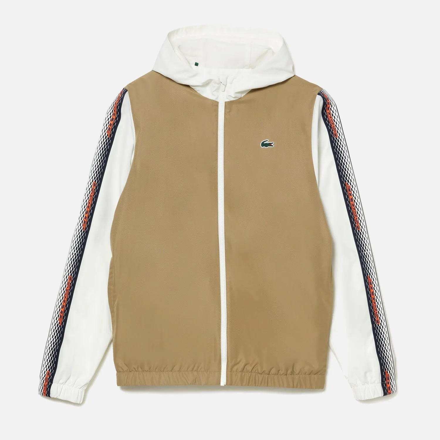 Men's Lacoste Full Tracksuit - Beige Blue