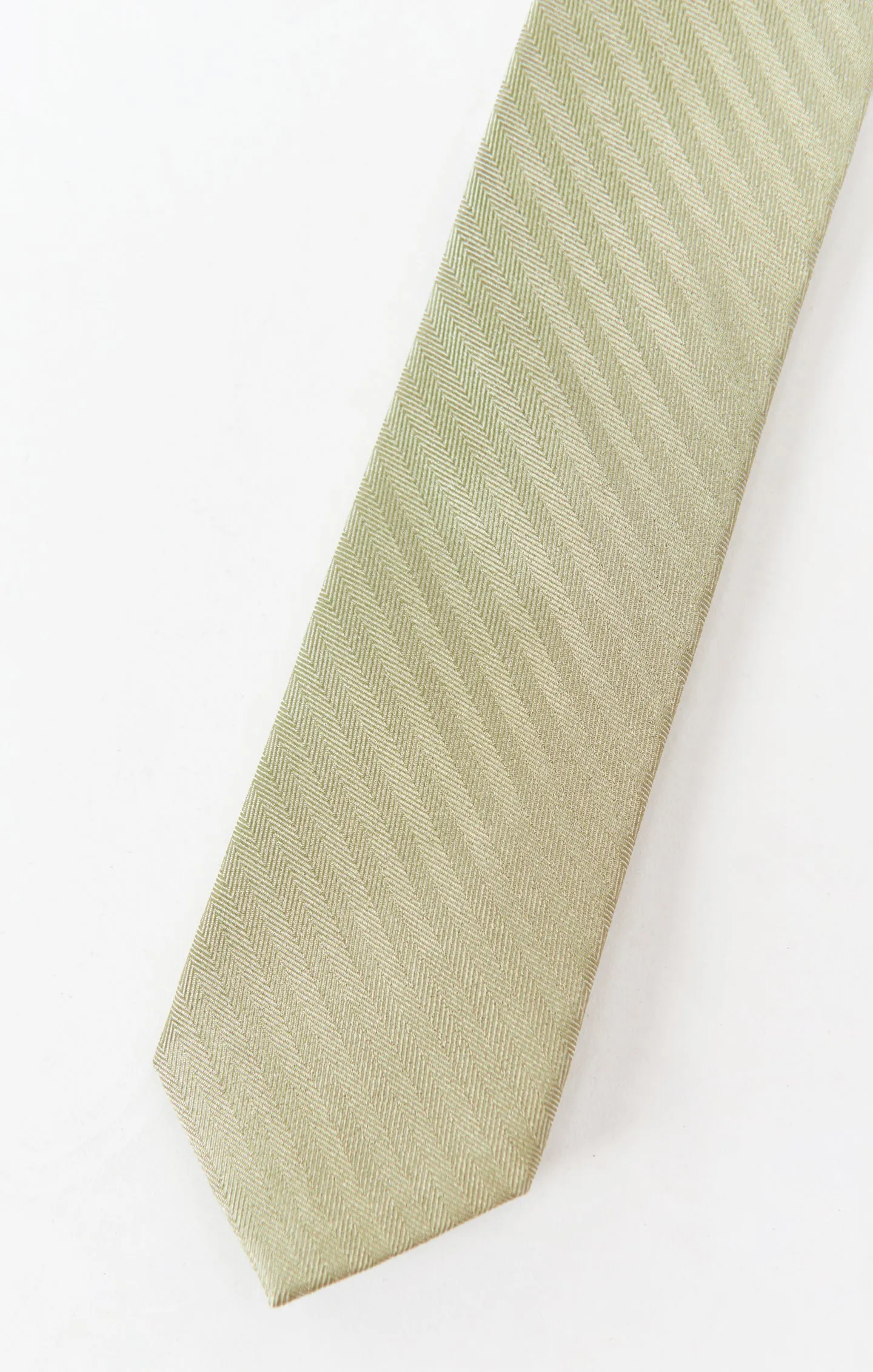 Nico Neck Tie ~ Moss Green Solid