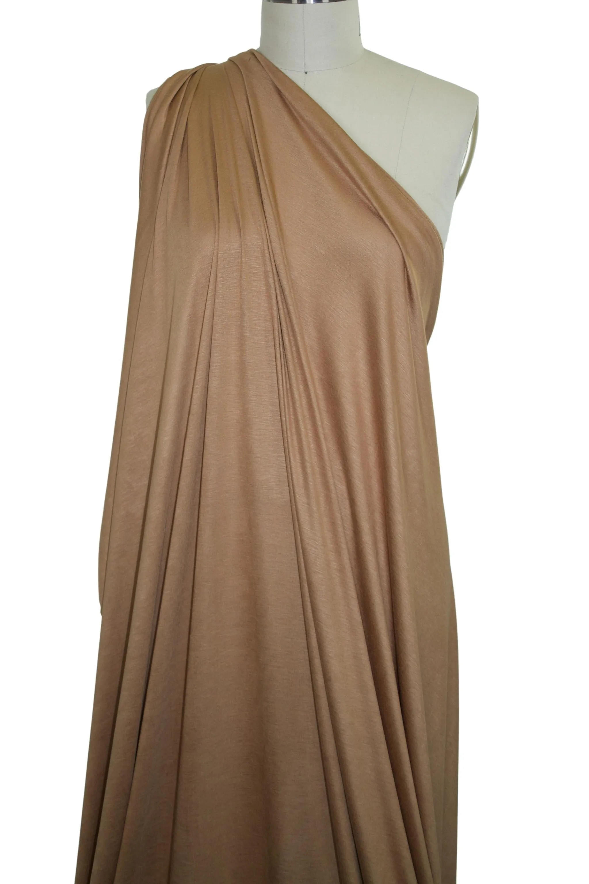 NY Designer Soft Rayon Jersey - Desert Sand