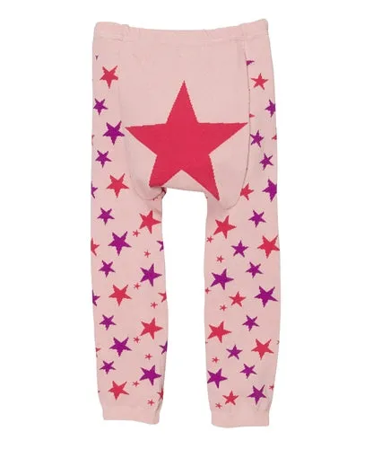 Pink Stars Leggings