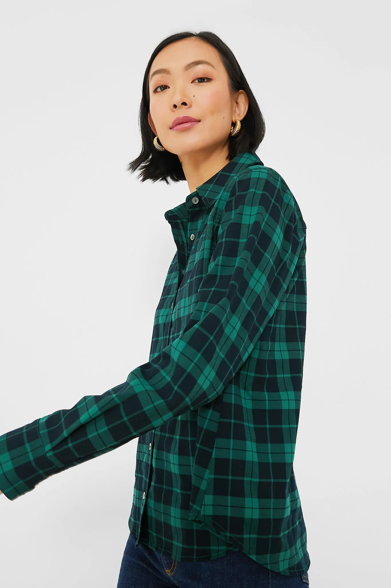 Raeside Plaid Button Down Shirt