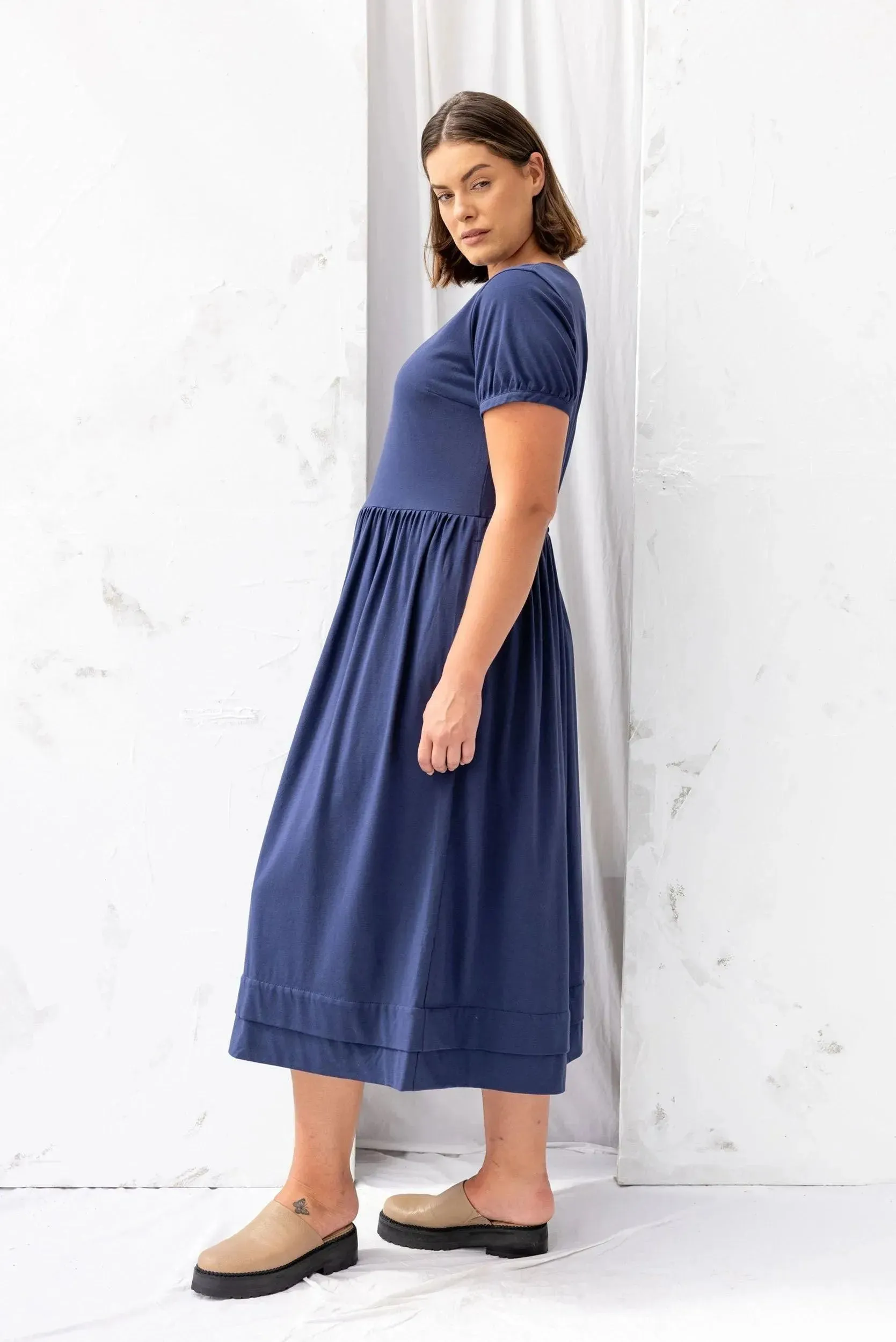 River Dress | Soft Navy