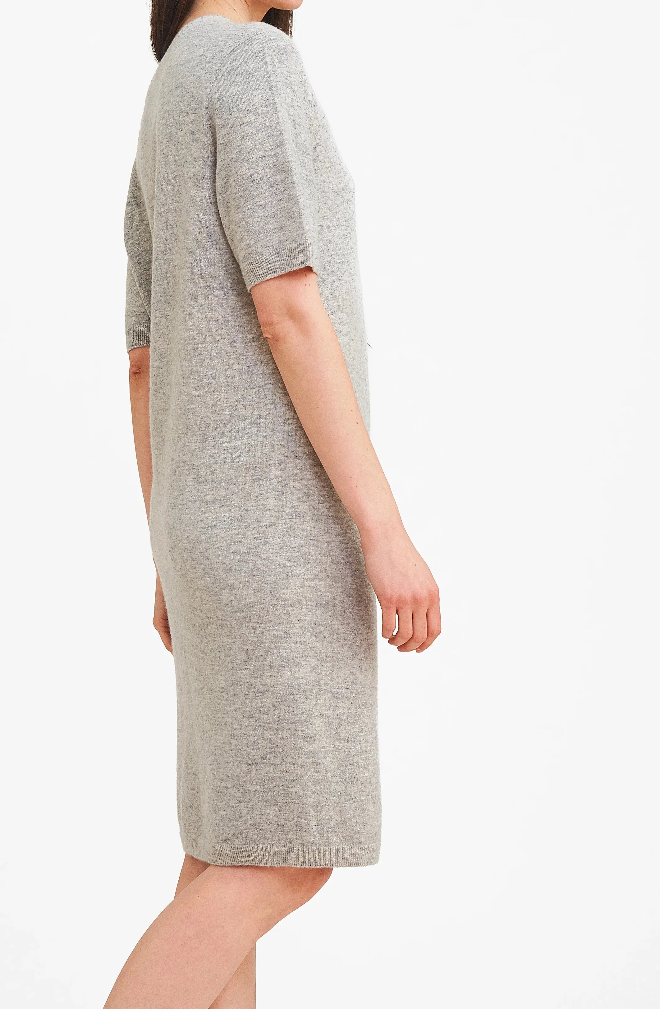 Simply Class Sweater Dress - Grey