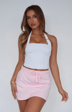 Sneak Peak Mini Skirt Baby Pink