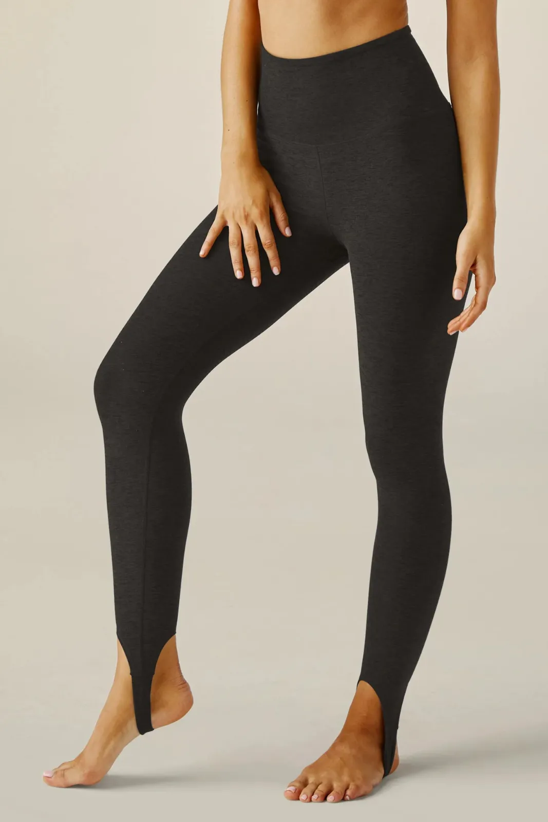 Spacedye Well Rounded Stirrup Legging, Darkest Night