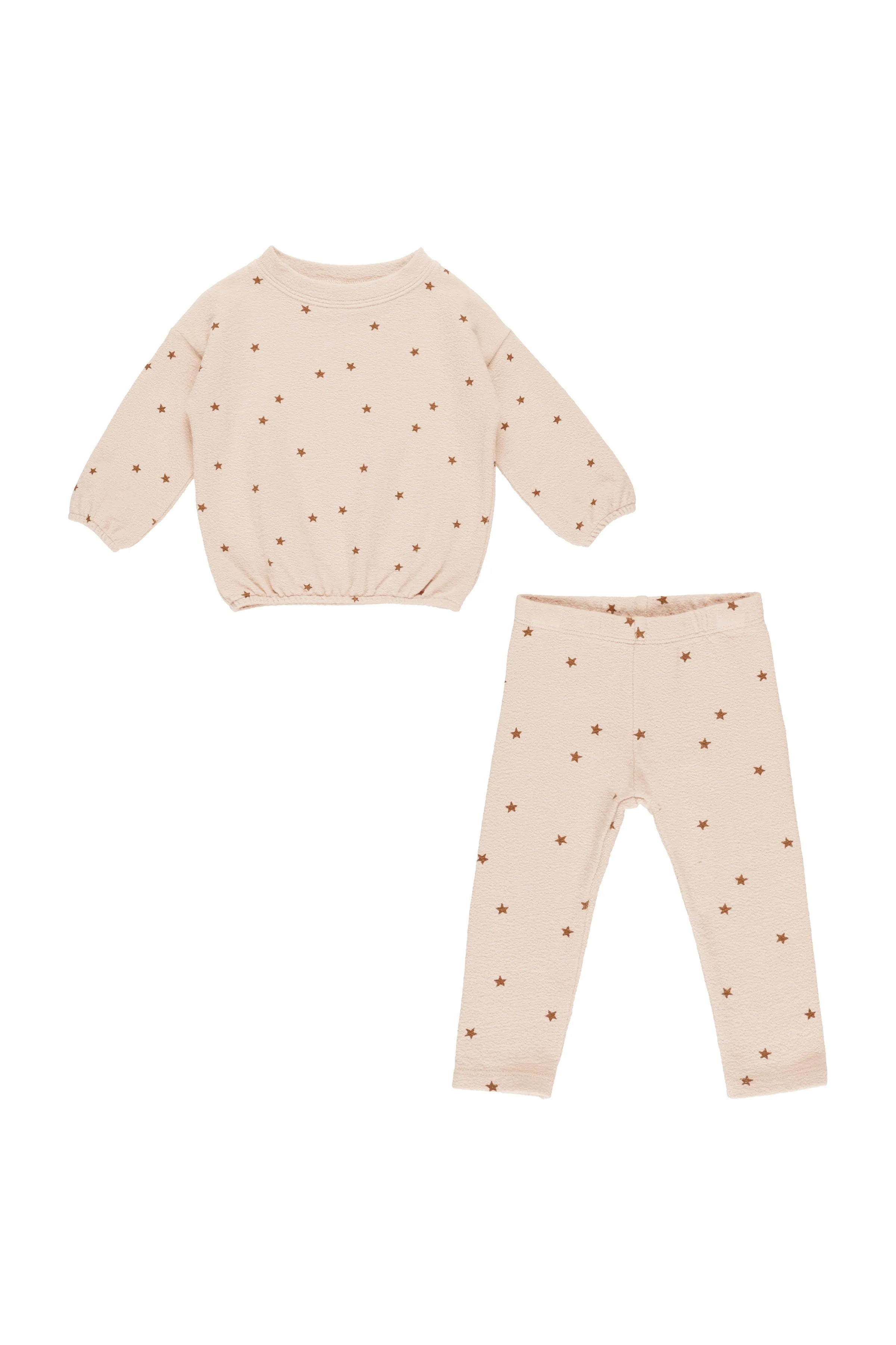 Spongey Knit Set (Shell Stars)