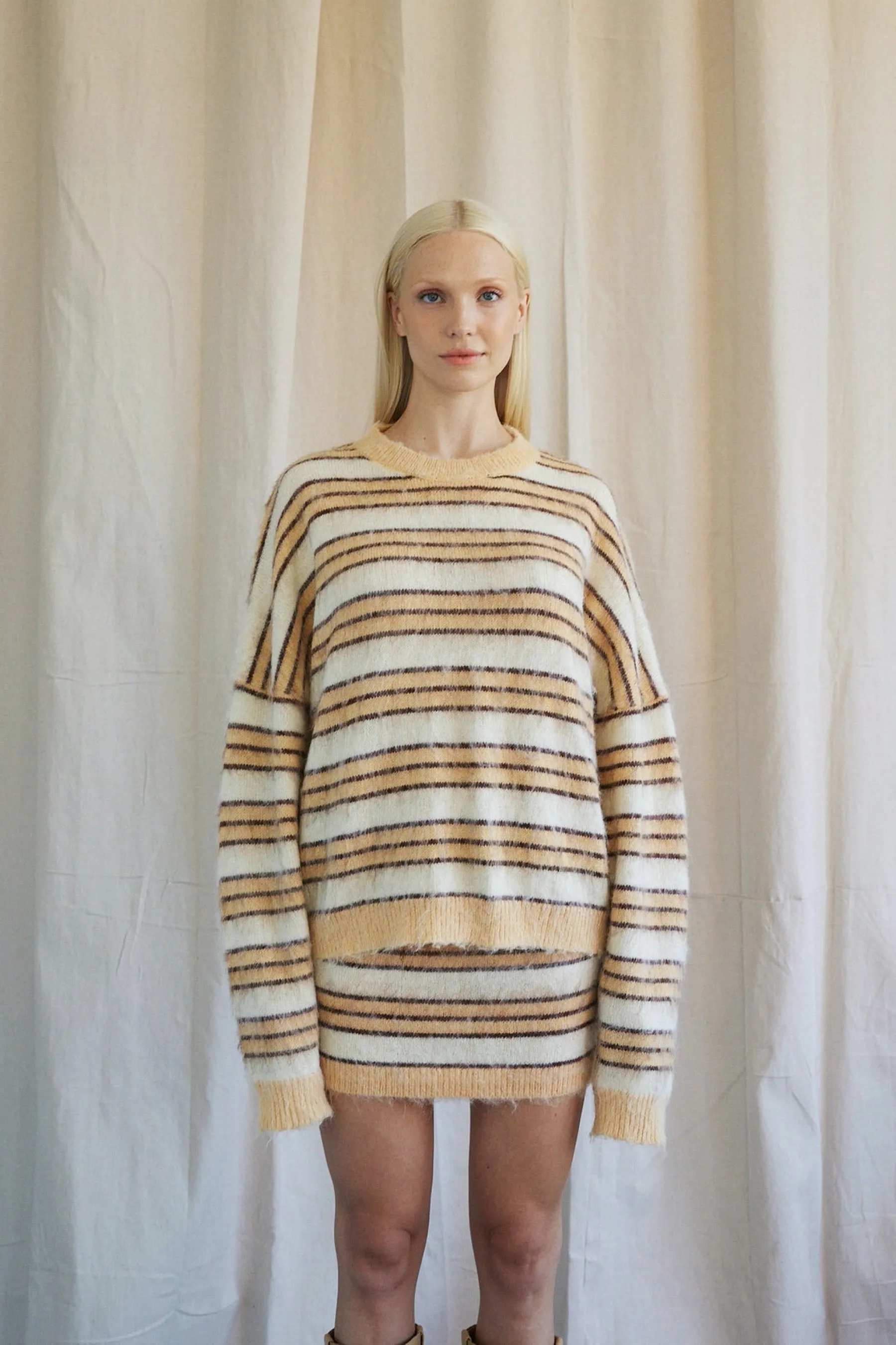 Stripe Knit Sweater