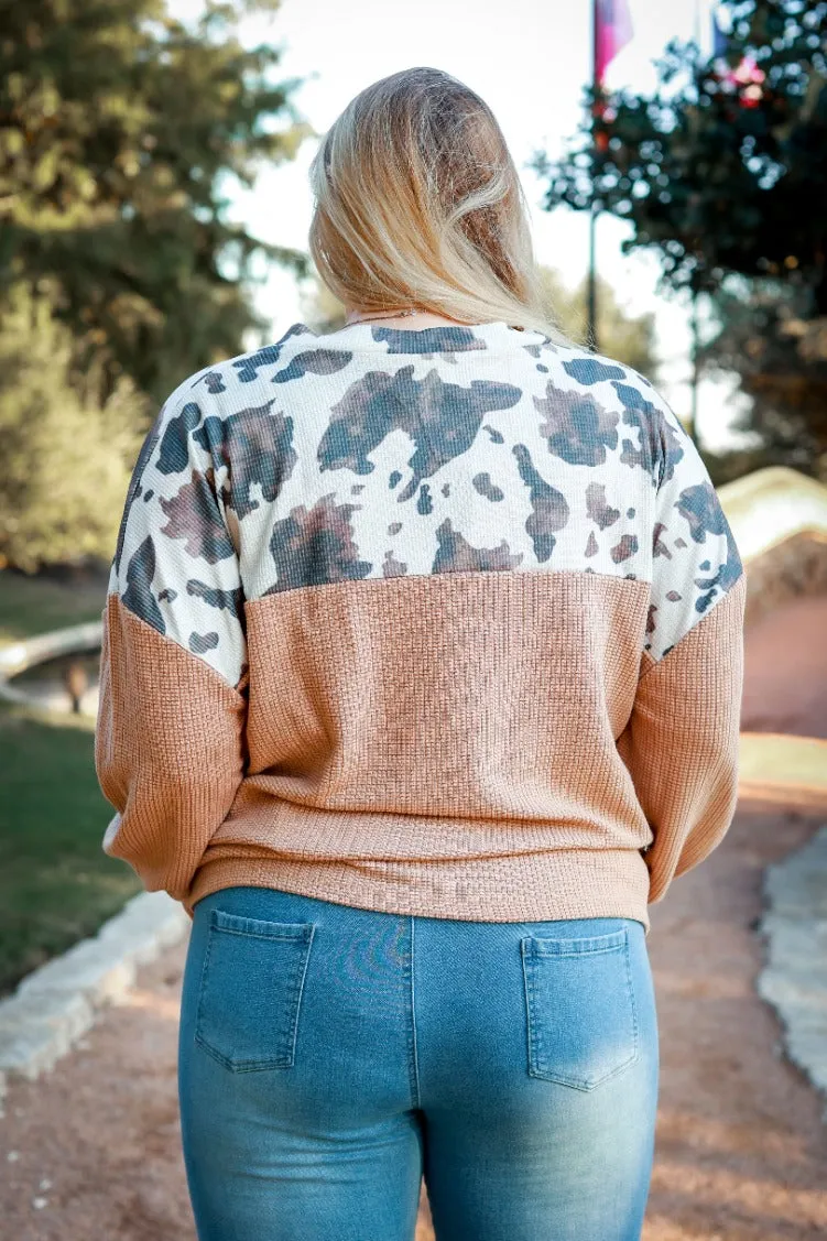 Taking Stock Colorblock Top