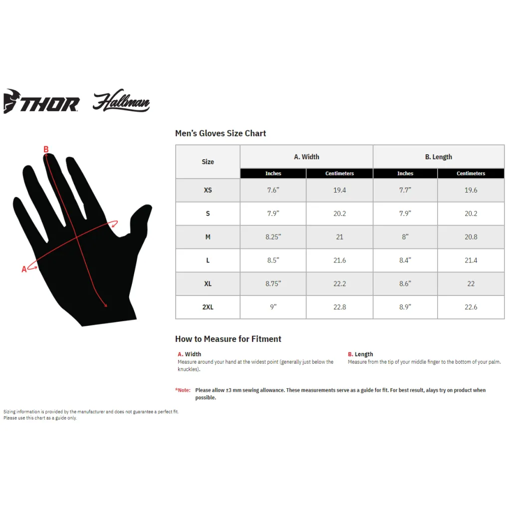 Thor Spectrum Cold Weather MX Gloves