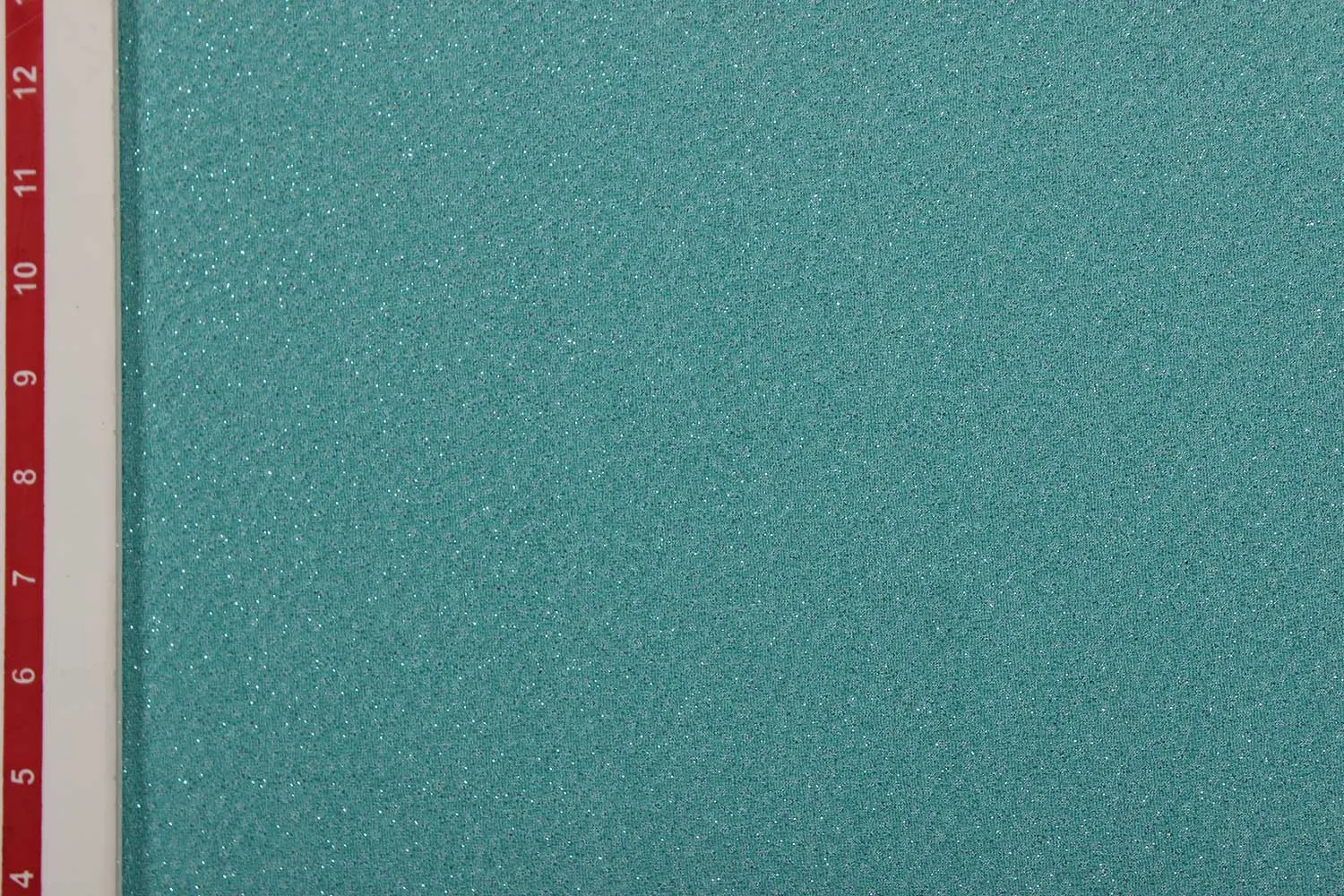 Turquoise Knitted Fabric